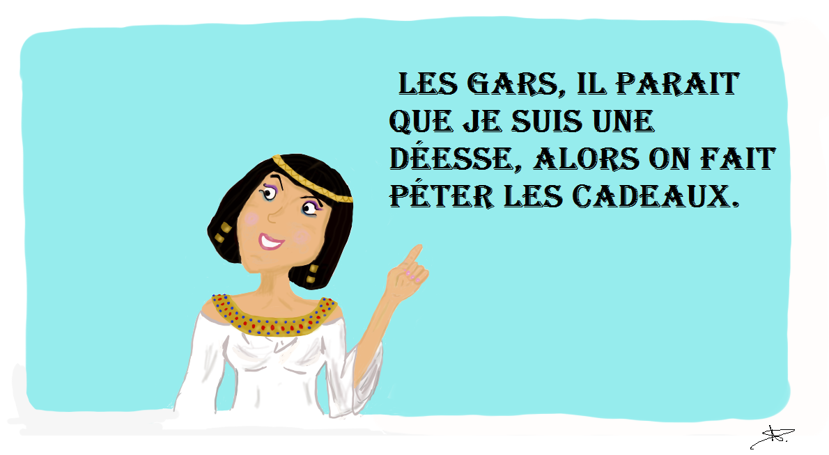 cleopatre rencontre cesar pour la 1ere fois